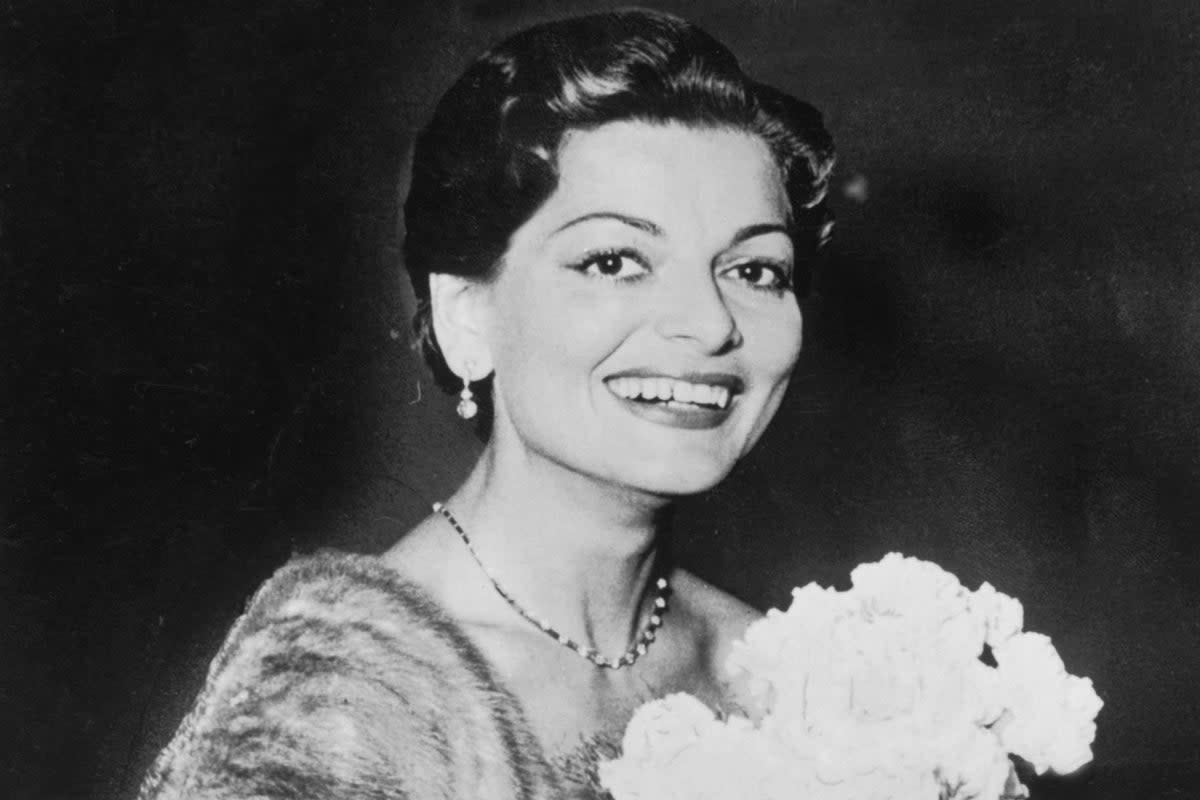 Swiss singer Lys Assia, shortly after winning the first Eurovision Song Contest in 1956 with her song Refrain (Getty Images)