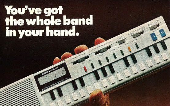 Short and simple: a Casio VL-Tone advert from 1980 - Casio