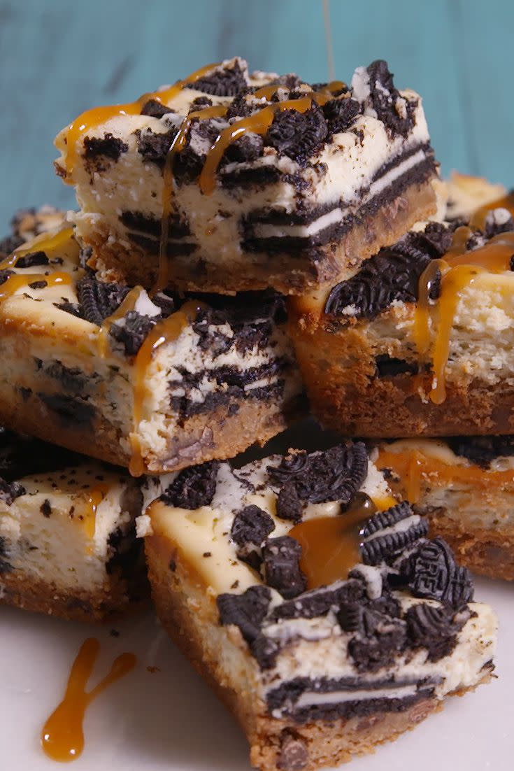 Oreo Cheesecake bars