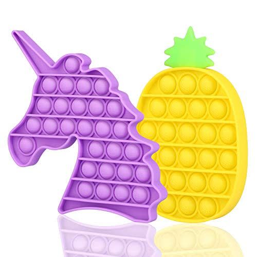 7) Unicorn and Pineapple Fidget Toy Pack