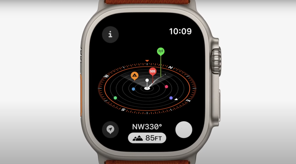 watchOS 10 3D waypoints