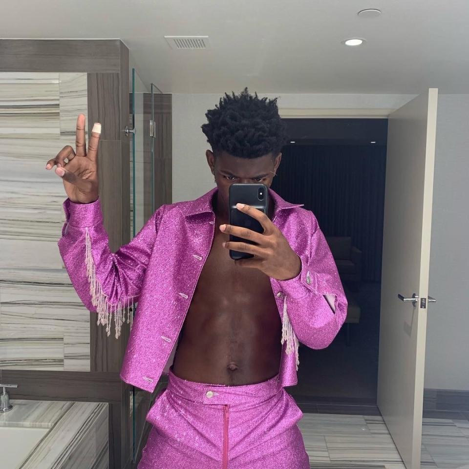 <cite class="credit">Photo: Courtesy of Lil Nas X / <a href="https://www.instagram.com/lilnasx/" rel="nofollow noopener" target="_blank" data-ylk="slk:@lilnasx;elm:context_link;itc:0;sec:content-canvas" class="link ">@lilnasx</a></cite>