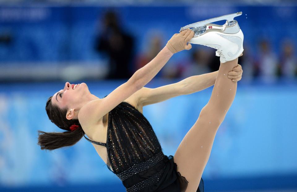 Italy's Valentina Marchei performs in the Women's Figure Skating Free Program at the Sochi Winter Olympics.