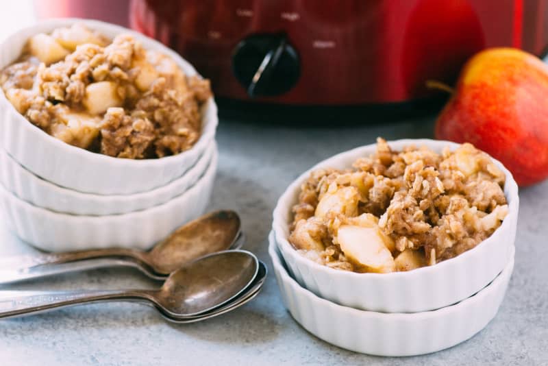 Slow-Cooker Apple Crisp