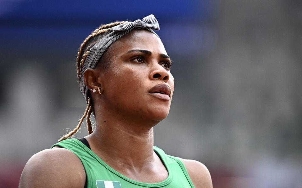 Blessing Okagbare - Dina Asher-Smith rival, Blessing Okagbare, provisionally suspended for use of human growth hormone - GETTY IMAGES