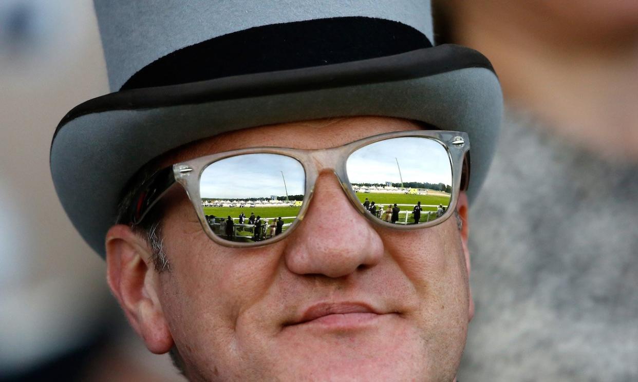 wealthy race sunglasses tophat