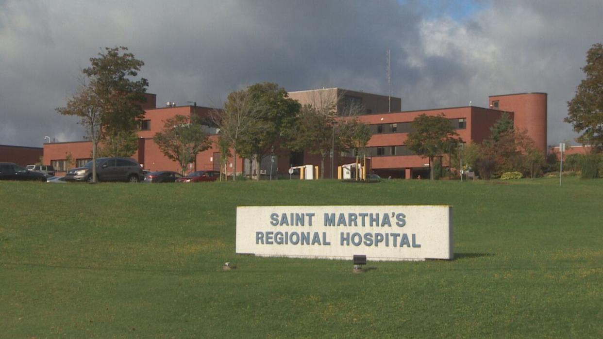 Saint Martha's Regional Hospital in Antigonish, N.S. (CBC - image credit)