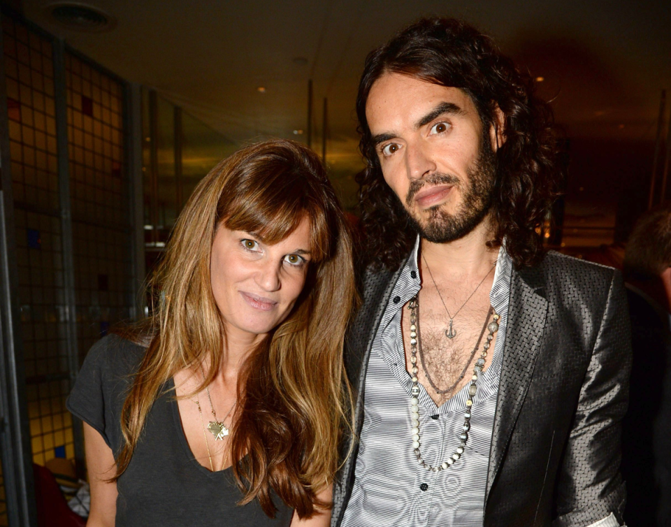 Jemima and Russell Brand at a film screening in 2013 (Rex Features)