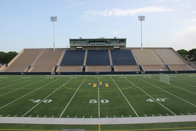Highland Park's Highlander Stadium, now with CoolPlay FieldTurf — Highland Park School District