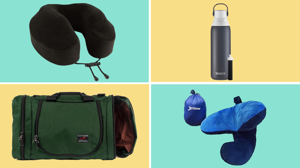 If you're heading to Arizona for this year's big game, make sure your travels are enjoyable with products from Tom Bihn, J-Pillow, Brita and Cabeau.