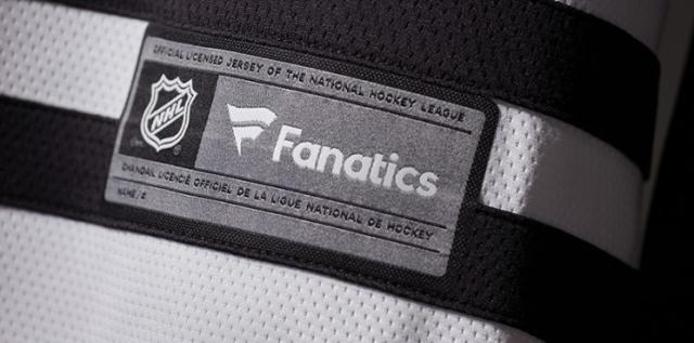 Fanatics logo, not Adidas, will be on NHL replica jerseys