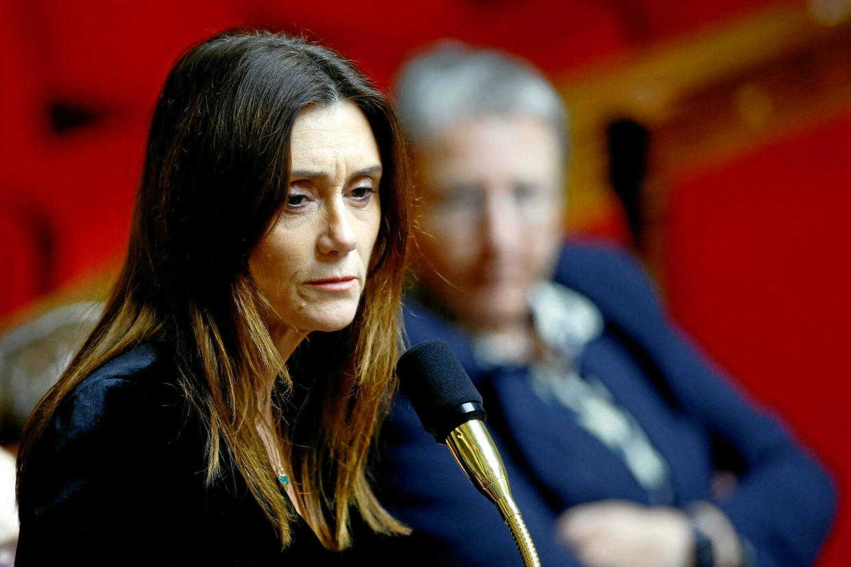 La députée de Loire-Atlantique, Sandrine Josso s'est vue confier une mission gouvernementale sur la soumission chimique.  - Credit:SARAH MEYSSONNIER / X07453 / REUTERS