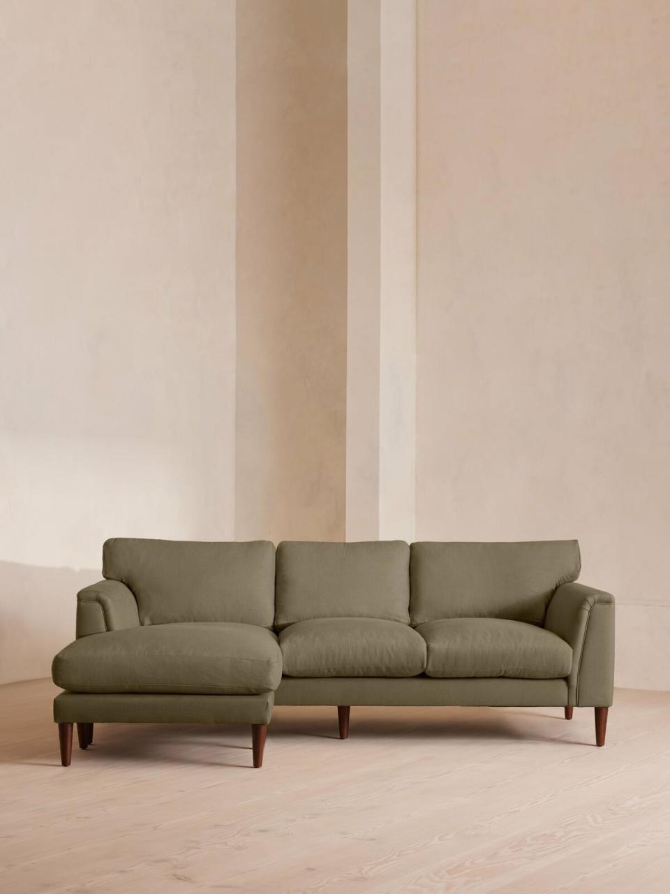 <p><a href="https://go.redirectingat.com?id=74968X1596630&url=https%3A%2F%2Fwww.sohohome.com%2Fus%2Fproducts%2Freya-chaise-end-sofa-US%2F702751790&sref=https%3A%2F%2Fwww.esquire.com%2Flifestyle%2Fg45419039%2Fbest-l-shaped-sofas%2F" rel="nofollow noopener" target="_blank" data-ylk="slk:Shop Now;elm:context_link;itc:0;sec:content-canvas" class="link ">Shop Now</a></p><p>Reya Chaise-end Sofa</p><p>sohohome.com</p><p>£5995.00</p>