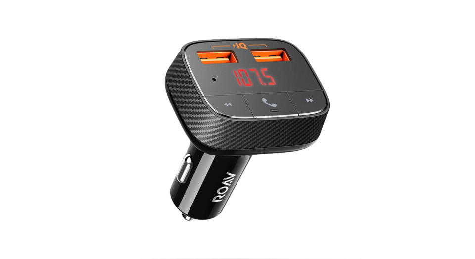 Roav by Anker SmartCharge FM Transmitter/Bluetooth Receiver/Car Charger 