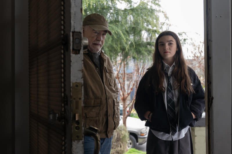 Brian Cox (L) and Brooklynn Prince star in the new film "Little Wing." Photo courtesy of Paramount+