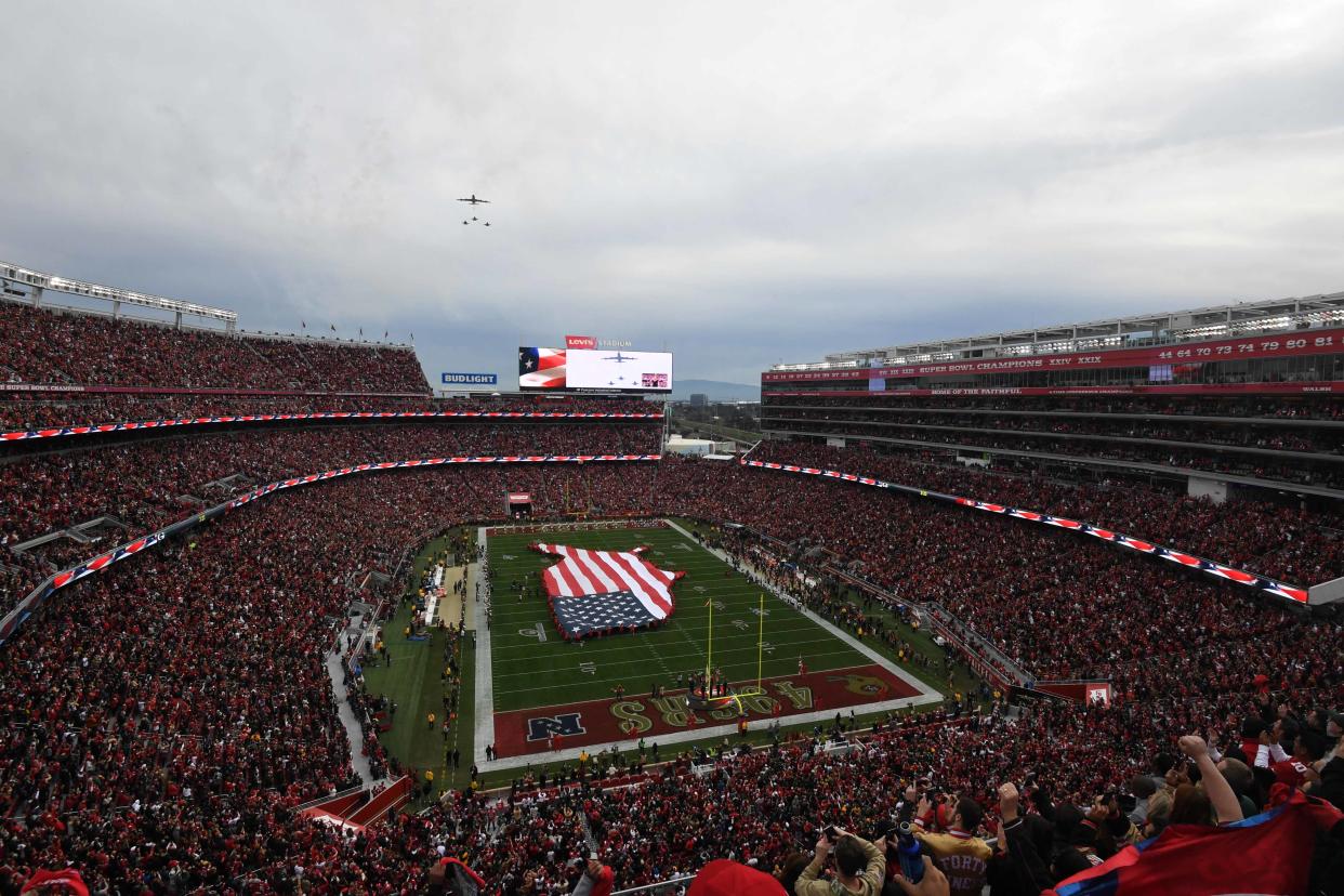 Levi's Stadium will host Super Bowl LX. (Kirby Lee/Reuters)