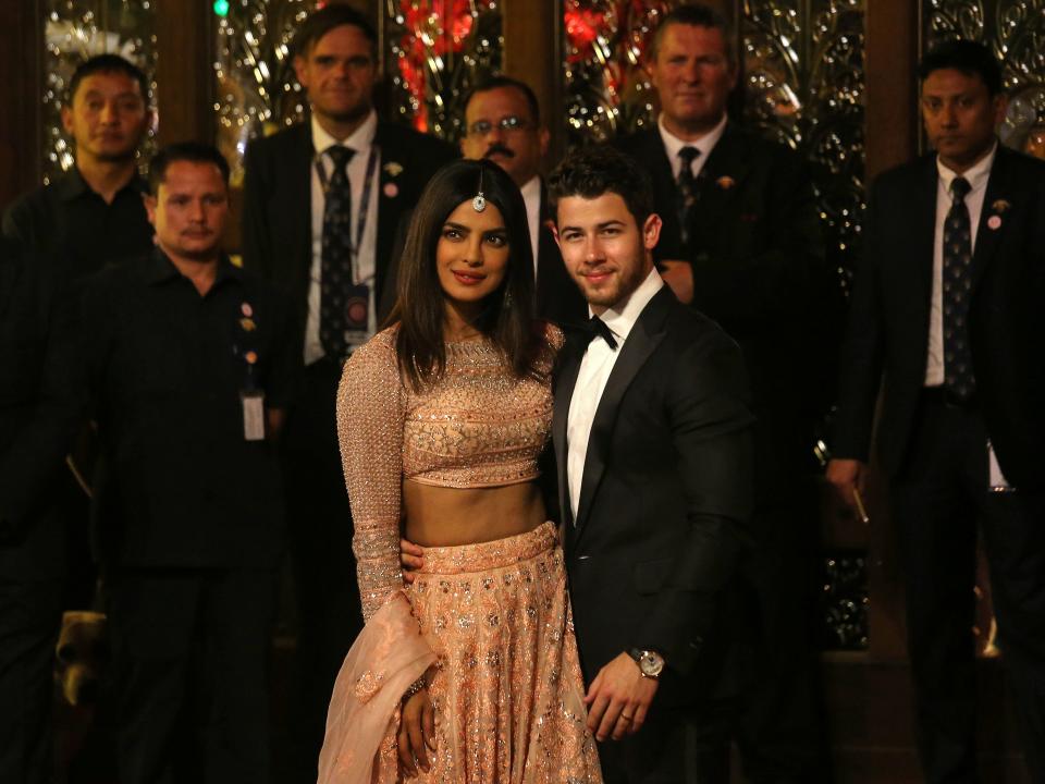 priyanka chopra nick jonas ambani wedding