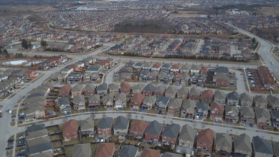 Some of the changes proposed by the Ford government's task force on housing affordability would increase density in suburban areas, such as this neighbourhood in Ajax.   