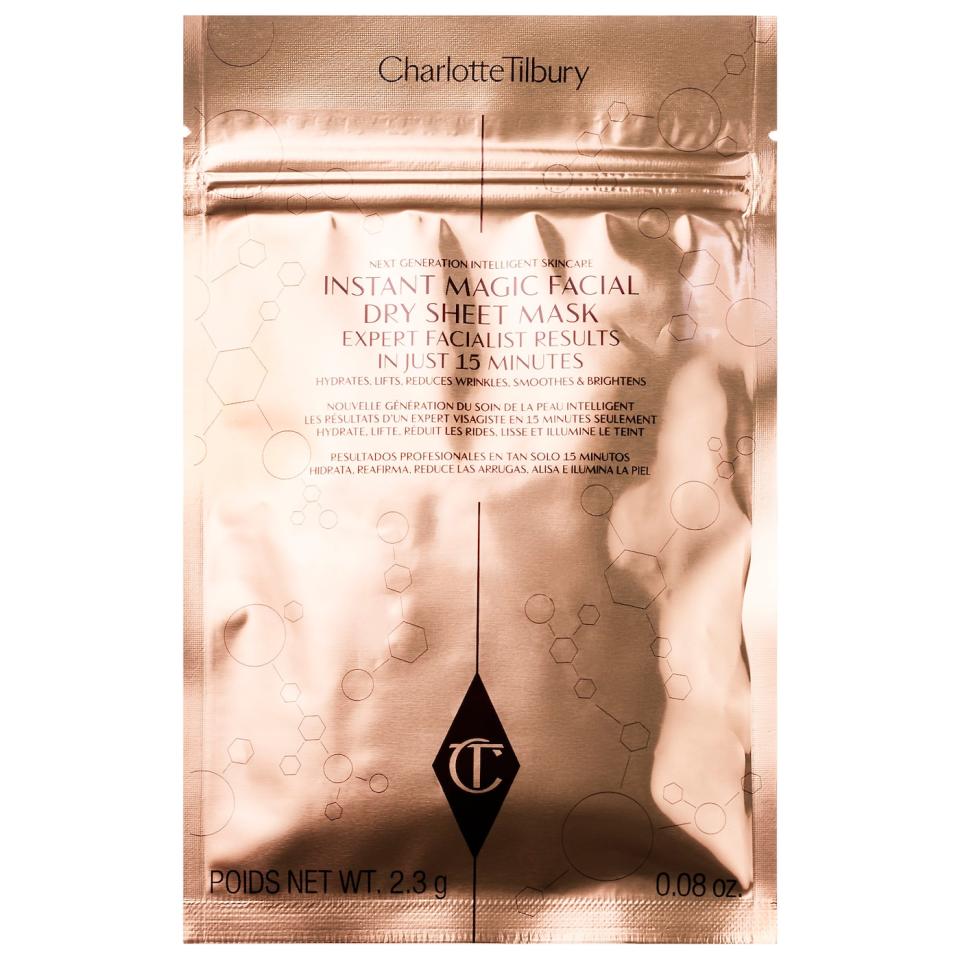 Instant Magic Facial Dry Sheet Mask. Image via Charlotte Tilbury