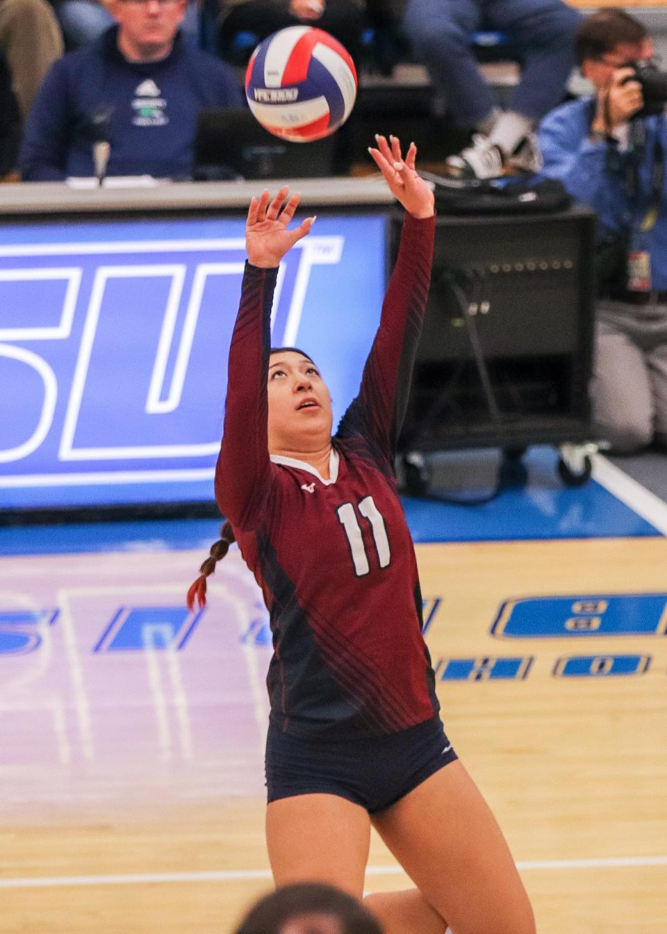 Westborough's Samantha Norman during the Division 2 state championship vs. Canton at Worcester State University on Saturday, Nov. 18, 2023.