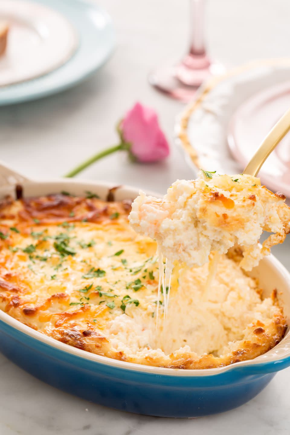 Cheesy Baked Shrimp Scampi Dip