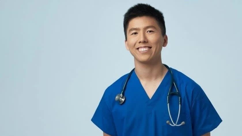 Dr. Yipeng Ge, who was suspended from his role as a medical resident at the University of Ottawa last month over pro-Palestinian posts related to the Israel-Hamas war, has now resigned from the Canadian Medical Association's board of directors. (Change.org - image credit)