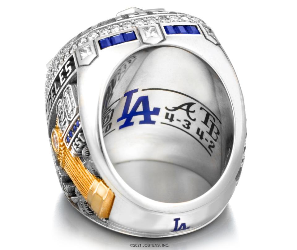 Dodgers 2020 World Series ring.