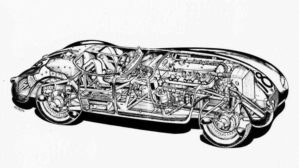 復刻版 Jaguar C-Type Continuation 讓大家重新體驗到 1950 年代的賽車榮光 