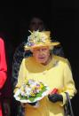 <p> One of the secrets of Her Majesty's style for her 70-year reign can be seen all in this hat she wore for a 2019 Easter service. The late Queen always opted for bright, bold colours so that everyone had a better chance of seeing her - and this hat looks like a whole Easter parade in one, with pops of yellow, purple and shades of blue. </p>