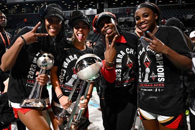 Fans react to Las Vegas Aces winning WNBA Championship