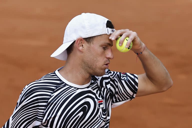 Diego Schwartzman, hoy en una etapa irregular de su carrera: fue 8° del mundo y hoy está 91°
