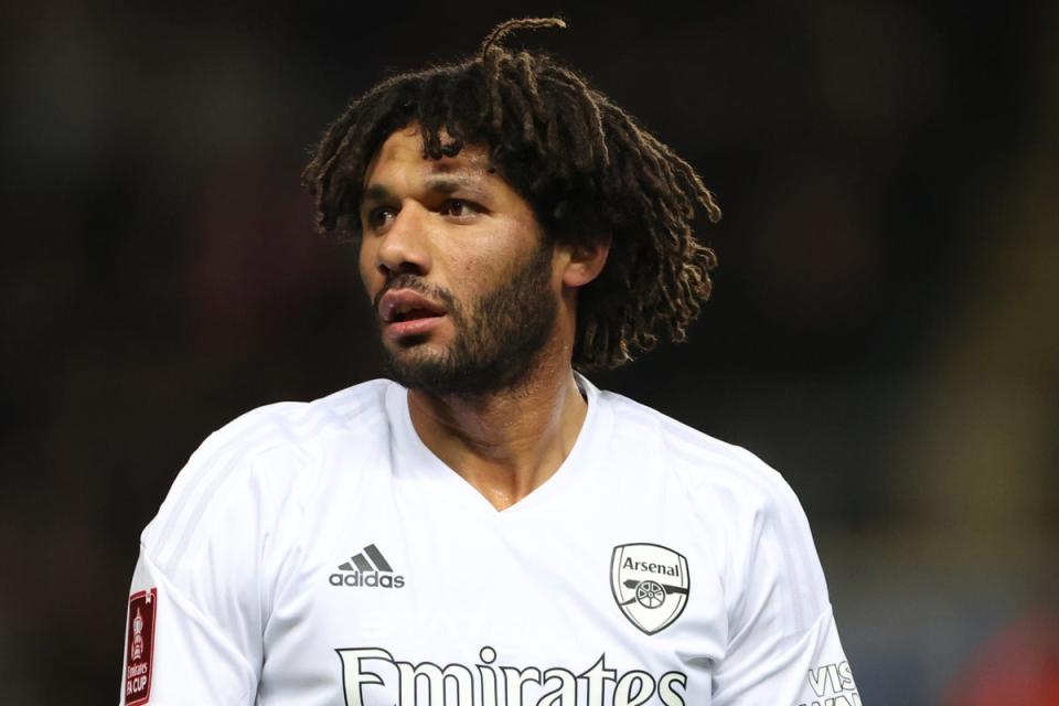 Under the knife: Elneny will not play again this season after knee surgery (Getty Images)