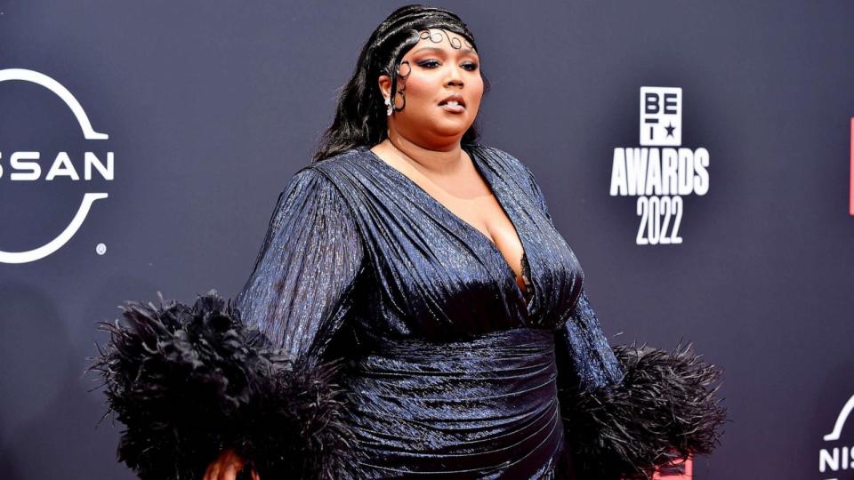 PHOTO: FILE - Lizzo attends the 2022 BET Awards at Microsoft Theater, June 26, 2022 in Los Angeles. (Aaron J. Thornton/Getty Images for BET, FILE)