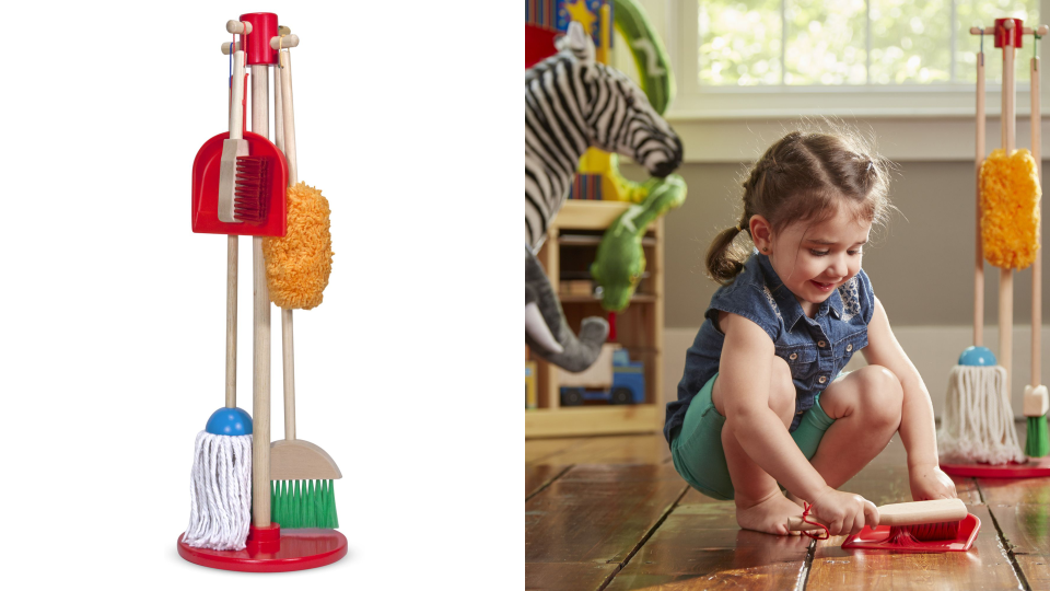 Gifts for kids: Melissa & Doug Sweep! Dust! Mop!