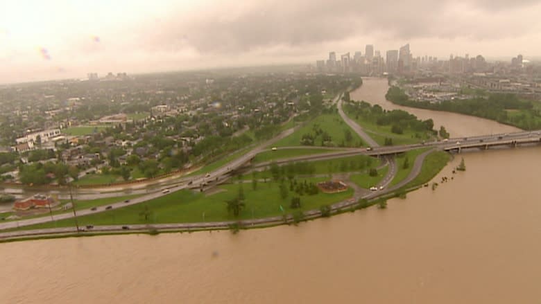 Bow River access closed in Calgary due to intense rain