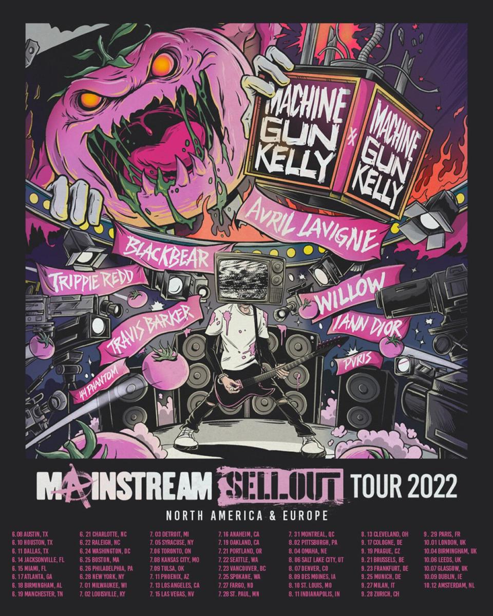 Machine Gun Kelly tour