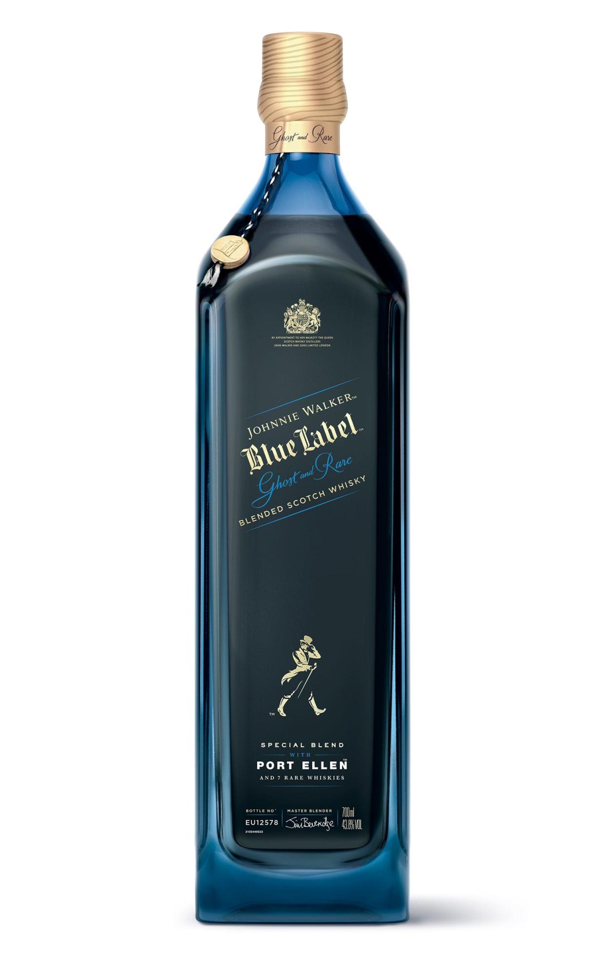 This edition of the Johnnie Walker Blue Label Ghost & Rare collection is from the dwindling Port Ellen supply