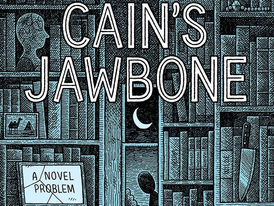 The cover of "Cain's Jawbone."