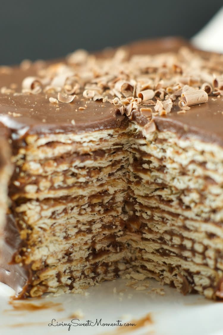 Icebox Matzoh Cake