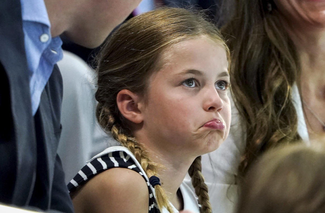 Image: Princess Charlotte of Cambridge at the Commonwealth Games in Birmingham on August 2, 2022. (Zac Goodwin / PA Images via Getty Images)