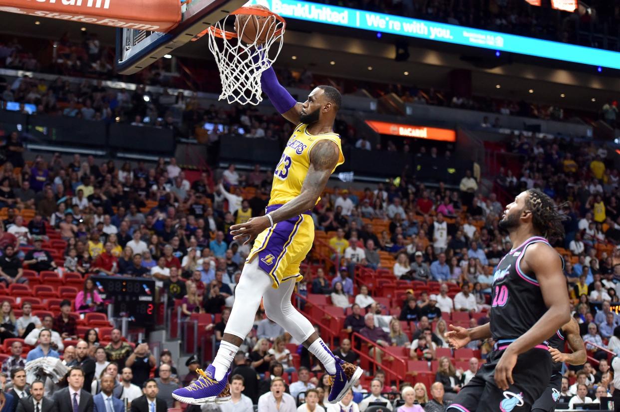 LeBron James nets for La Lakers.JPG