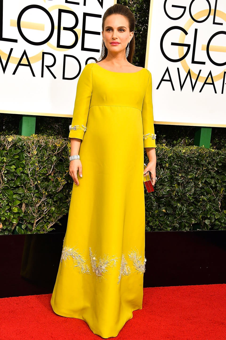 Natalie Portman at the Golden Globes (2017)