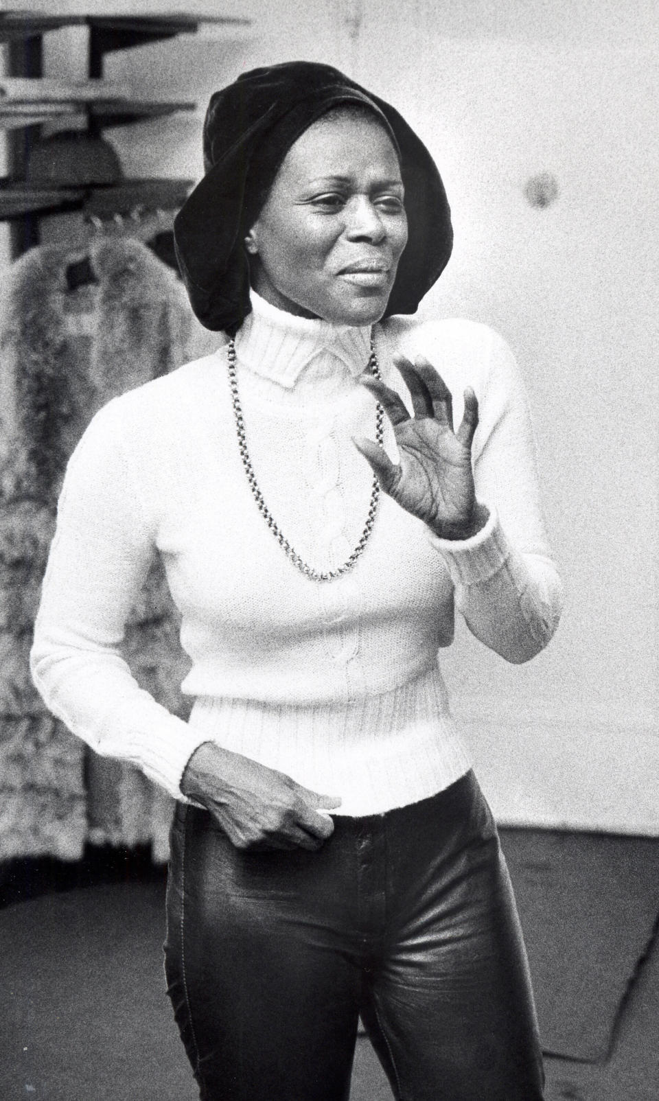 Cicely Tyson in New York City on Jan. 18, 1971. 