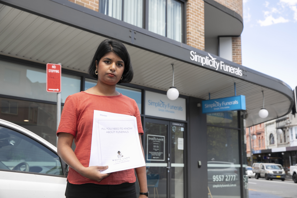 CHOICE Campaigner Amy Pereira. Image: CHOICE