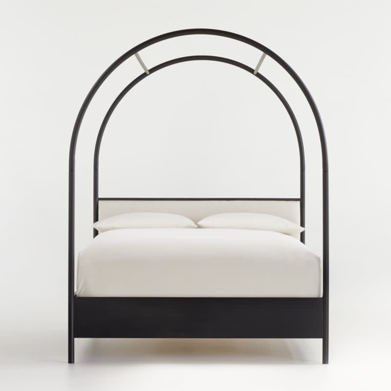<p><a href="https://go.redirectingat.com?id=74968X1596630&url=https%3A%2F%2Fwww.crateandbarrel.com%2Fcanyon-queen-arched-canopy-bed-with-upholstered-headboard%2Fs675646&sref=https%3A%2F%2Fwww.elledecor.com%2Fshopping%2Ffurniture%2Fg44548596%2Fmodern-canopy-beds%2F" rel="nofollow noopener" target="_blank" data-ylk="slk:Shop Now;elm:context_link;itc:0;sec:content-canvas" class="link rapid-noclick-resp">Shop Now</a></p><p>Canyon Queen Arched Canopy Bed with Upholstered Headboard</p><p>crateandbarrel.com</p><p>$1799.00</p><span class="copyright">Courtesy of Crate and Barrel</span>