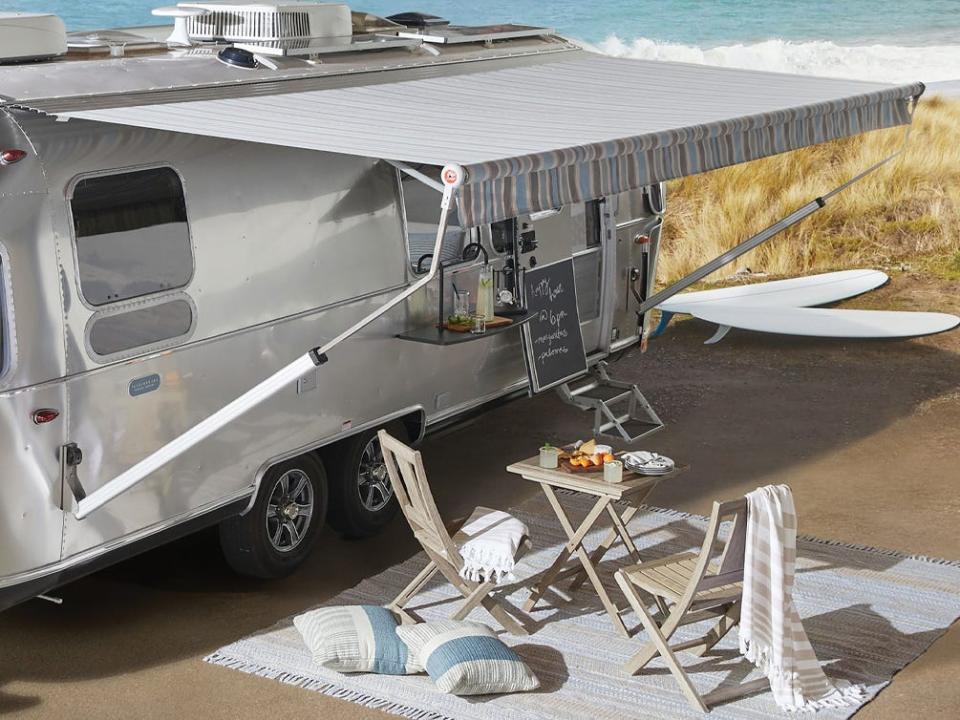 Pottery Barn Airstream trailer