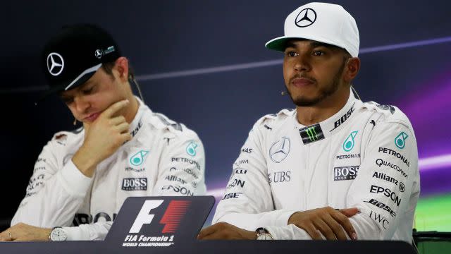 Rosberg and Hamilton never really saw eye to eye. Image: Getty