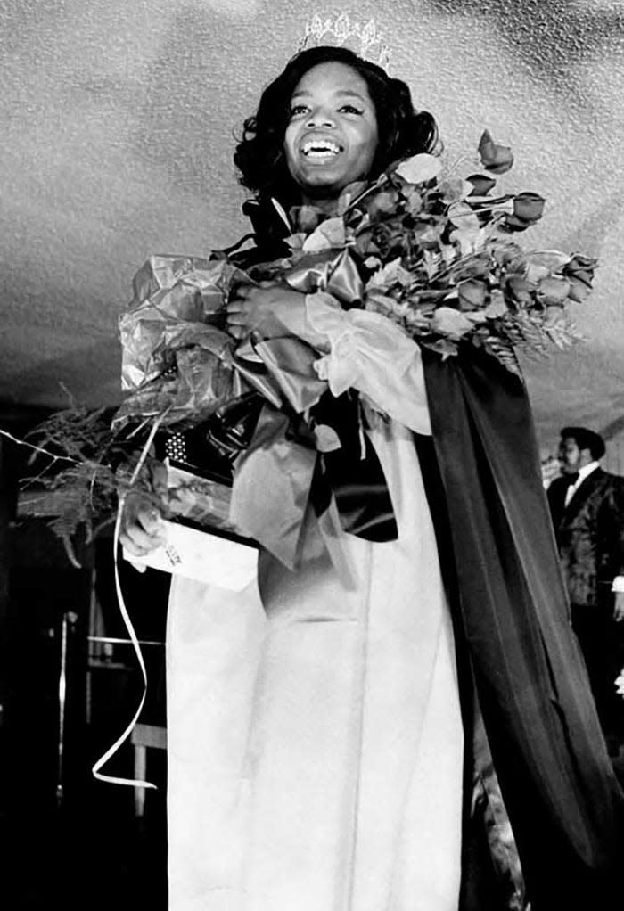 Oprah Gail Winfrey was named Miss Black Nashville in 1972.