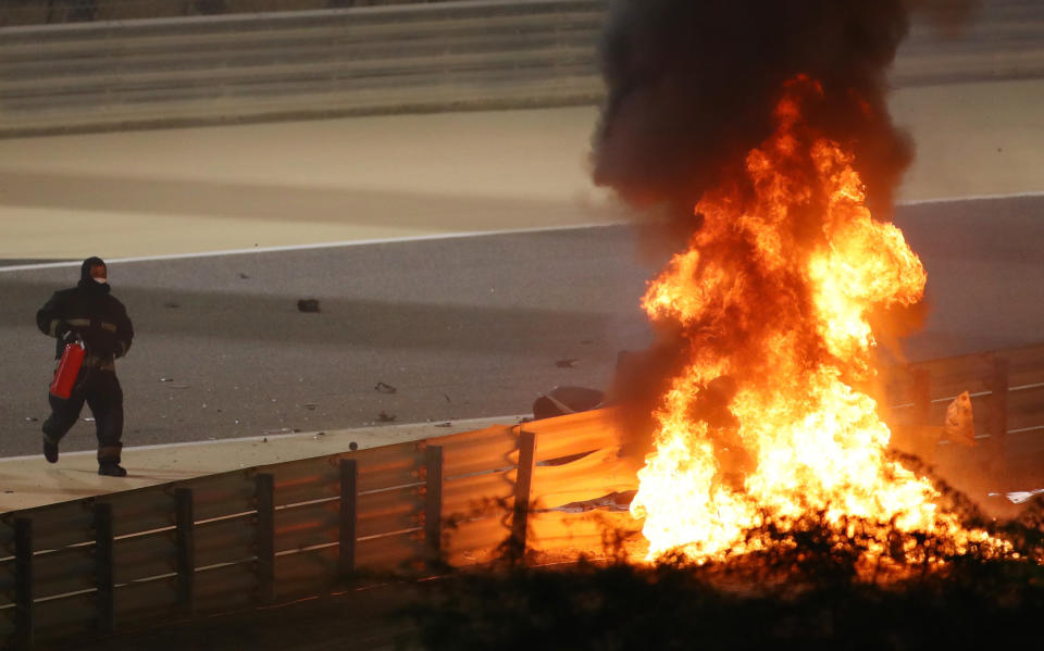 Un año de su accidente