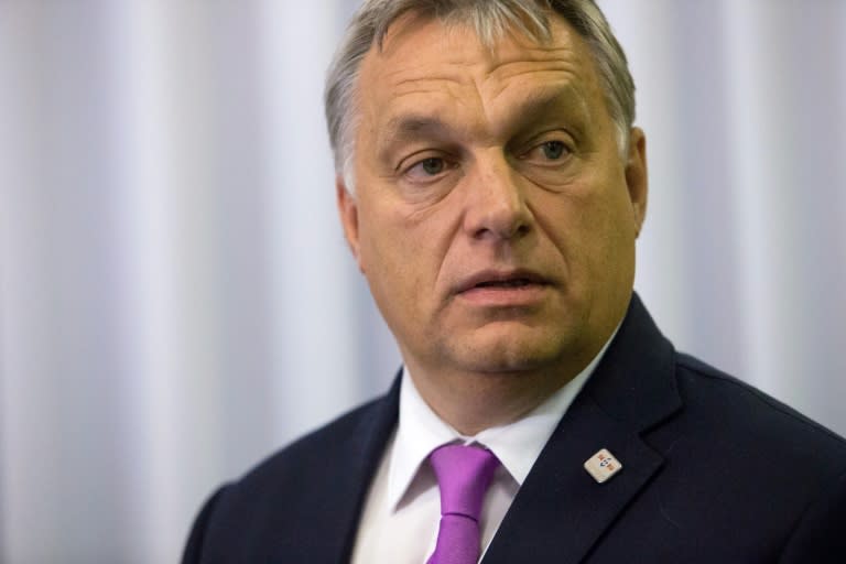 Hungarian Prime Minister Viktor Orban Prime is backing a "No" vote is Sunday's referendum on accepting EU quotas for taking migrants and is almost certain to win